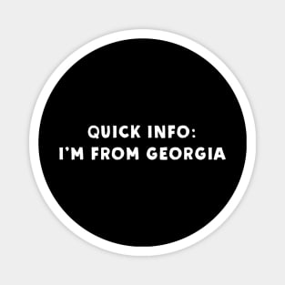 Georgia Cool & Funny Magnet